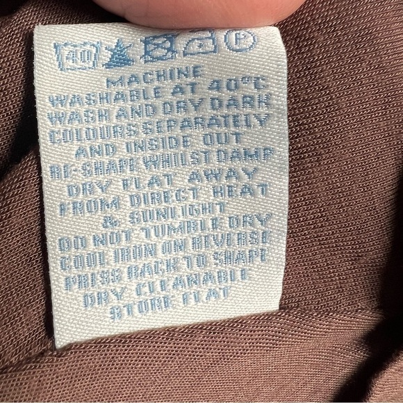 Boden Women’s Brown Boho Floral V-neck Knee Length Tencel Dress, Size 6 - Picture 9 of 11